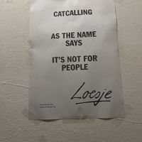 Positive messaging in the WC  at Cafe Erde in Graz