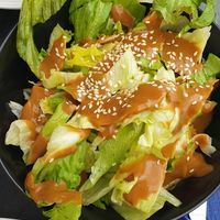 Salatbeilage at Cafe Erde in Graz