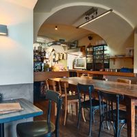 Interior at Cafe Erde in Graz