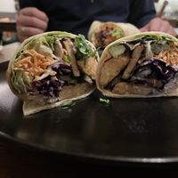 Temphe Wrap  at Cafe Erde in Graz