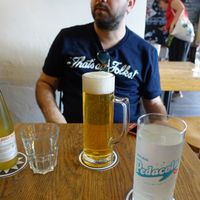 Beer, pedacola and love at Cafe Erde in Graz