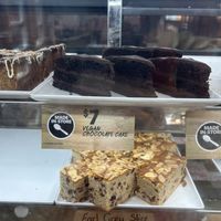 Vegan chocolate cake  at Rottnest Bakery in Rottnest Island