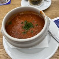 Tomato veggies soup  at MUC - Airbräu Next to Heaven - T2 in Munich