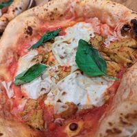 Bonnies vegan Chick Parmigiana at 60 Seconds to Napoli in Oberhausen