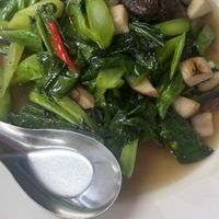 Morning glory  at Eat Me Veggie & Vegan in Bangkok