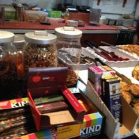 counter area at Pure Food in New York City