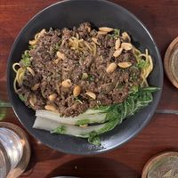 Dan Dan Noodles  at Terrestre Cocina Compasión in San Juan