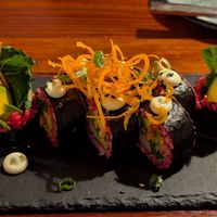 Groovy Roll at Terrestre Cocina Compasión in San Juan