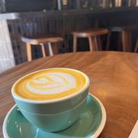 Golden Milk  at Muss Café in Oaxaca