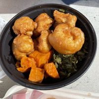 Cauliflower bowl w greens and sweet potatoes   at Blue Tree Cafe Vegan Soul Food - Cloud Kitchen in Fort Lauderdale