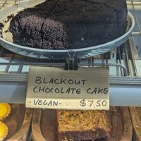 Vegan options on display at The Alternate Root in Uralla
