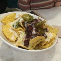 Nachos! Deliciosos!   at La Oveja Negra in Madrid