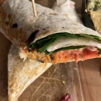 Spinach Wrap  at La Oveja Negra in Madrid