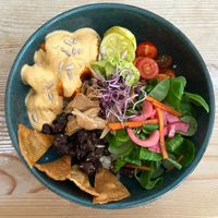 Ensalada del día at La Oveja Negra in Madrid