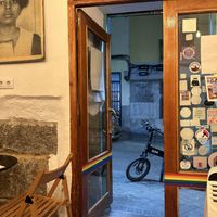 Entrance   at La Oveja Negra in Madrid