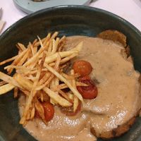 Segundo plato - menú at La Oveja Negra in Madrid