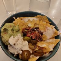 Nachos at La Oveja Negra in Madrid