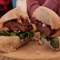 queer burger at La Oveja Negra in Madrid