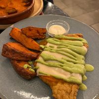 Milanesa a la napolitana at La Oveja Negra in Madrid