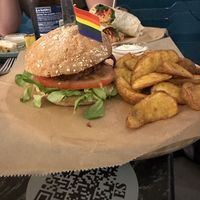 Hamburguesa  at La Oveja Negra in Madrid