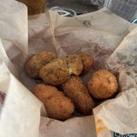 Croquetas variadas   at La Oveja Negra in Madrid
