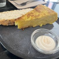 Pincho de tortilla   at La Oveja Negra in Madrid