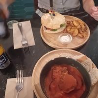 Delicious meal at La Oveja Negra in Madrid