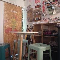 Inside (merchandise) at La Oveja Negra in Madrid