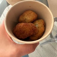 Croquettes at La Oveja Negra in Madrid