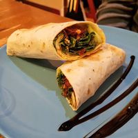 Wraps at La Oveja Negra in Madrid