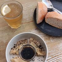 Gyozas at La Oveja Negra in Madrid