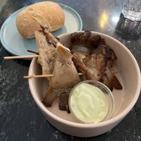 Grilled Mushrooms with Aioli - 8.5/10  at La Oveja Negra in Madrid