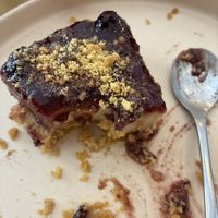 I will force myself to finish this, it’s so so good !  at La Oveja Negra in Madrid