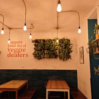 Inside at La Oveja Negra in Madrid