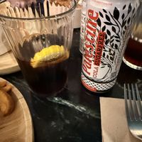Palestinian cola  at La Oveja Negra in Madrid
