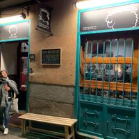 ! at La Oveja Negra in Madrid