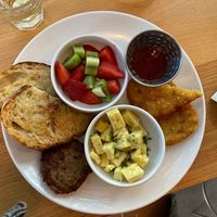 Vegan Breakfast Plate  at Bandit Coffee Co in St Petersburg