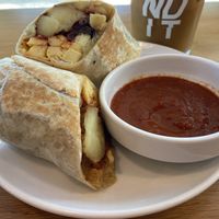 Vegan Breakfast Burrito   at Bandit Coffee Co in St Petersburg