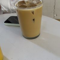 Iced oat coffeee  at Bandit Coffee Co in St Petersburg