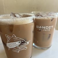 Iced Masala Chai Latte with Oat Milk  at Bandit Coffee Co in St Petersburg