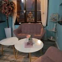 Inside at La Donuteria in Trnava