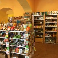 Inside (chocolate tea) at Bioobchod Rozmaryna in Prague