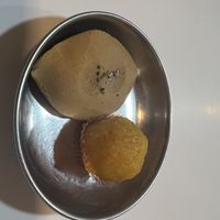 Sweets  at Nandan in Kathmandu