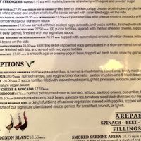 A very small section of VEGAN OPTIONS  at Aruba Experience in Oranjestad
