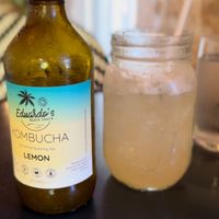 Locally brewed kombucha, not sweet, very 😊   at Aruba Experience in Oranjestad