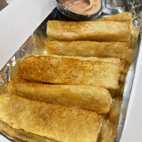 Yuca fries  at Sabor Latin Street Grill in Durham