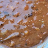 Peruvian beans side at Peruvian Flavors in Hurricane