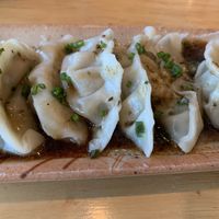 Gyoza. Not great texture but ok    at Hana Ramen - Rawai in Phuket