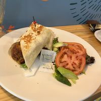 Falafel wrap  at Aurinko Coffee & Restobar in Garrucha