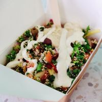 Meatless Middle East at Mr Potato in Leederville
